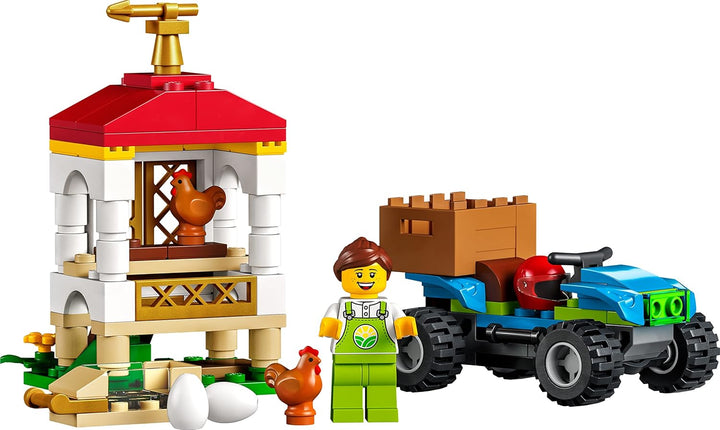 LEGO 60344 City Farm Hühnerstall Einzelbett, Einzelbett
