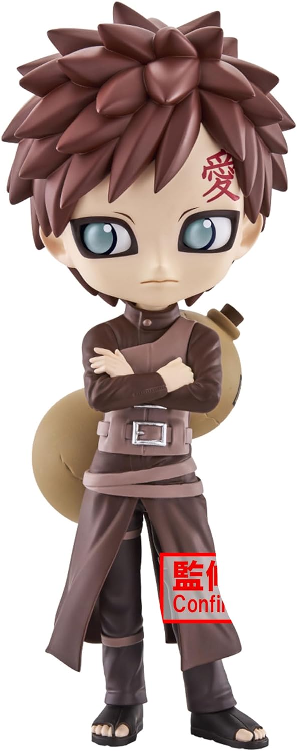 Banpresto Figur Q Posket Gaara Naruto Shippuden (Ver.B), 14 cm, Mehrfarbig BP88136, Mehrfarbig