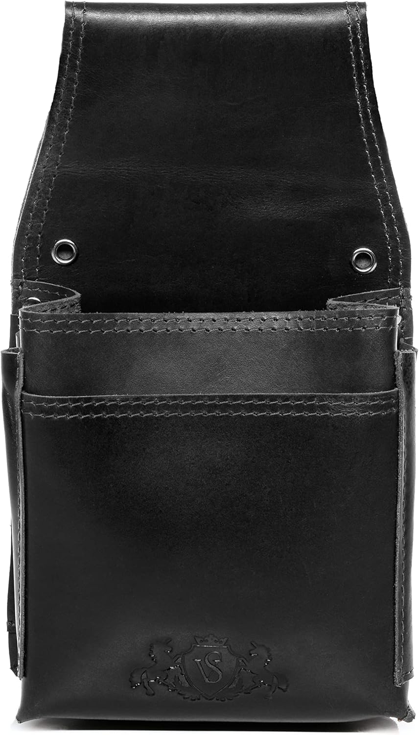 SID & VAIN Kellner-Geldbörse Gastronomie ABERDEEN aus Premium Leder I Geldbeutel & Kellner-Holster g