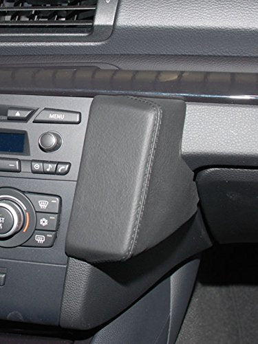 KUDA 092485 Halterung Kunstleder schwarz für BMW 1er (E87) ab 03/2007 bis 09/2011, 092485