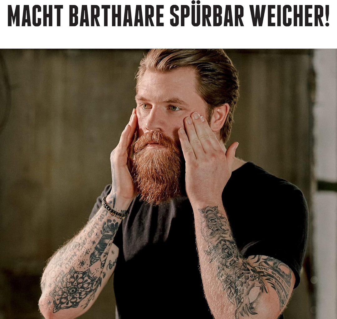 Brooklyn Soap Company Bartpflege Set - Das Vorteilsset für Männer · Bartshampoo & Bartöl mit Gin Ton