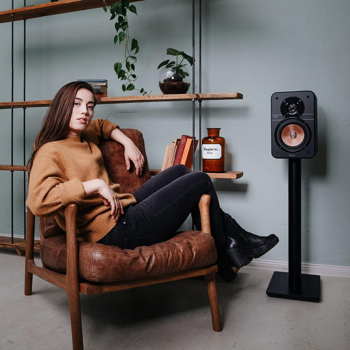 Teufel Ultima 20 - HiFi-Regallautsprecher, Kompakt & Leistungstark, Phase-Plug, Präziser Sound, 2-We