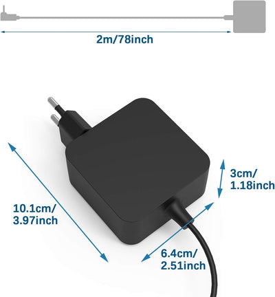 45W Laptop Netzteil für ASUS F556 F556U F556UA F553 F553M F553MA F510 F510U F510UA F510UF F509 F409