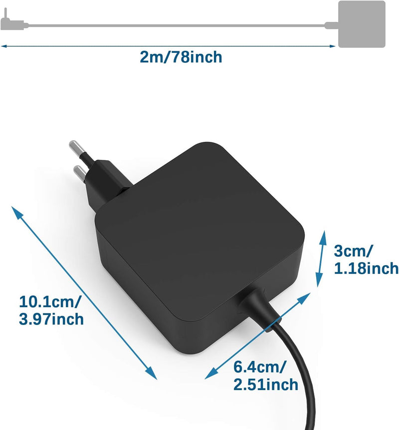 45W Laptop Netzteil Ladegerät für ASUS X540 X540L X540SA X540U X540Y X541N X541U X543U X553 X553M X5