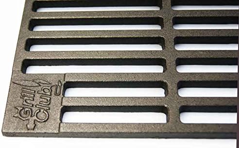 2 Gusseisen Grillroste 41,5 x 27,5 cm/extra schwer ca. 7 kg/nur 12 mm lichter Stababstand ! Tepro To