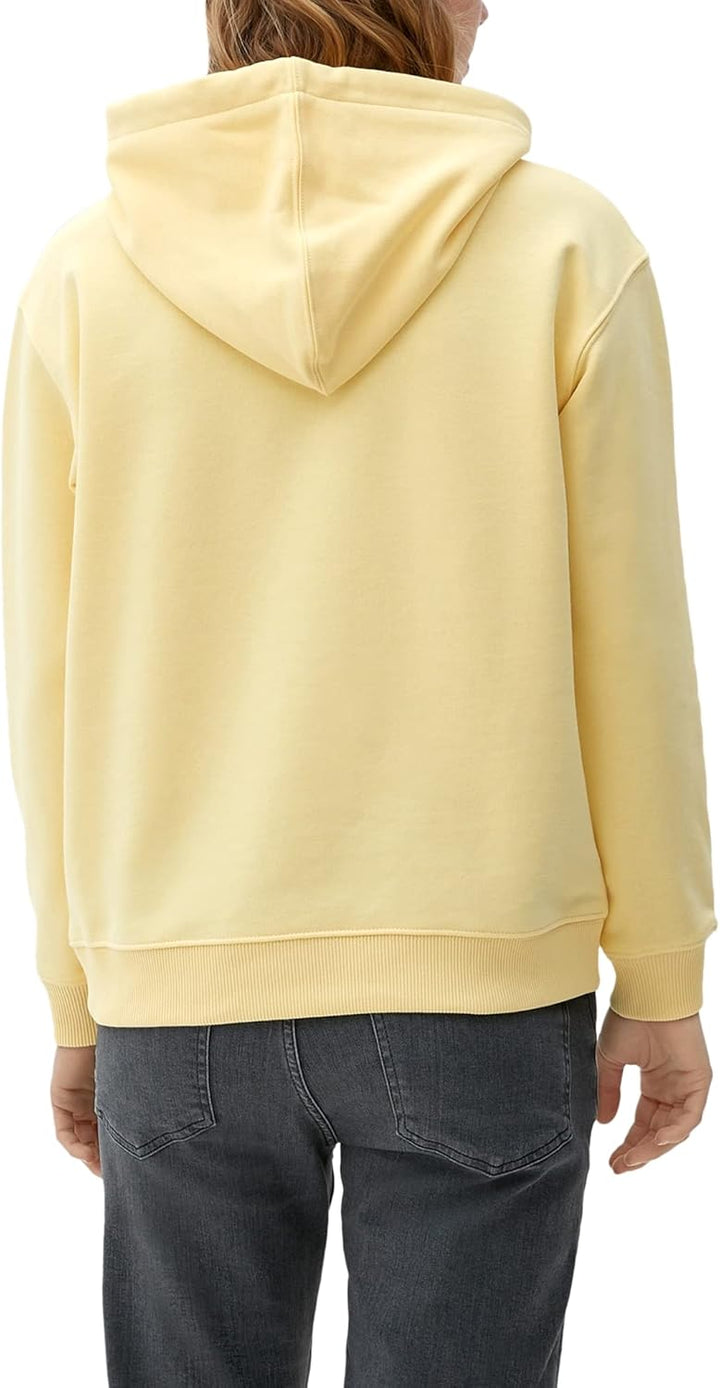 s.Oliver Women's 10.2.11.14.140.2129313 Sweatshirt Langarm, Yellow, 32