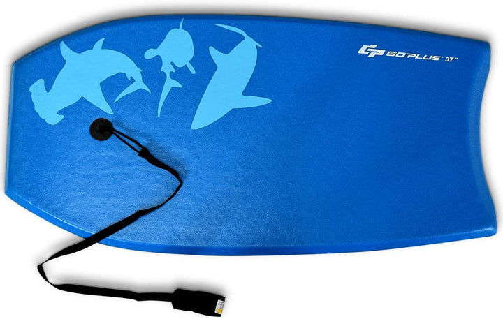 DREAMADE Bodyboard, Sup-Board, Schwimmboard, Schwimmbrett, Surfbrett, Surfboard mit Fussriemen Blau,