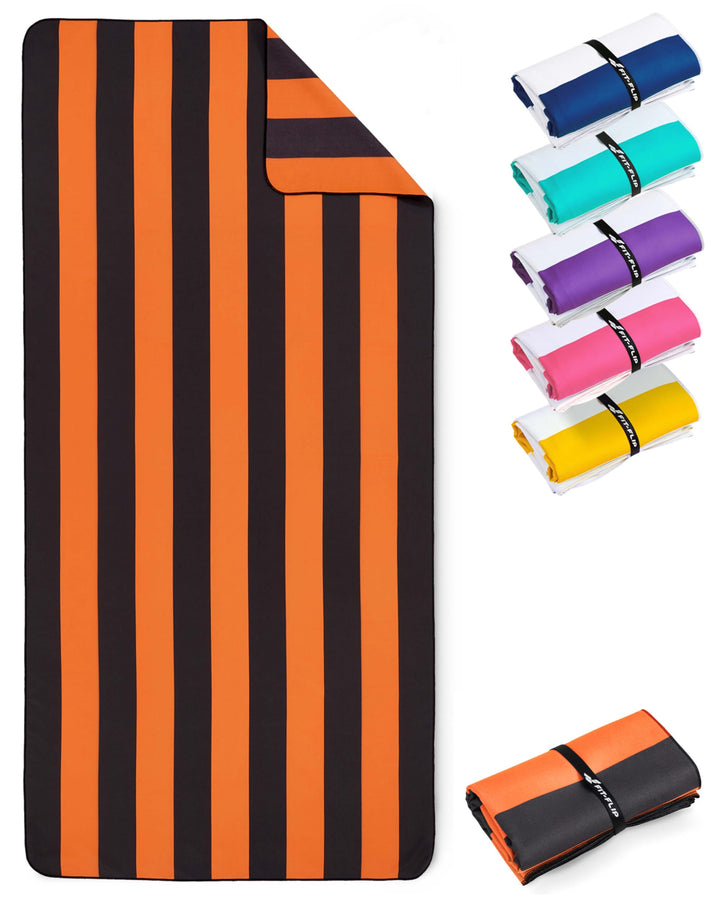 Fit-Flip Strandtuch XXL aus Mikrofaser - leicht und schnelltrocknend - 100% recyceltes Strandhandtuc