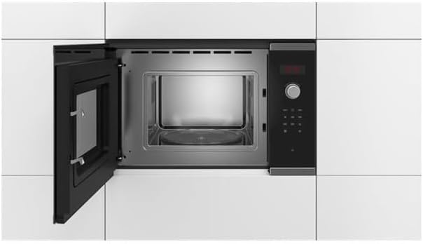 Bosch BFL523MS1F, Serie 4, Mikrowelle, Einbaugerät, Edelstahl