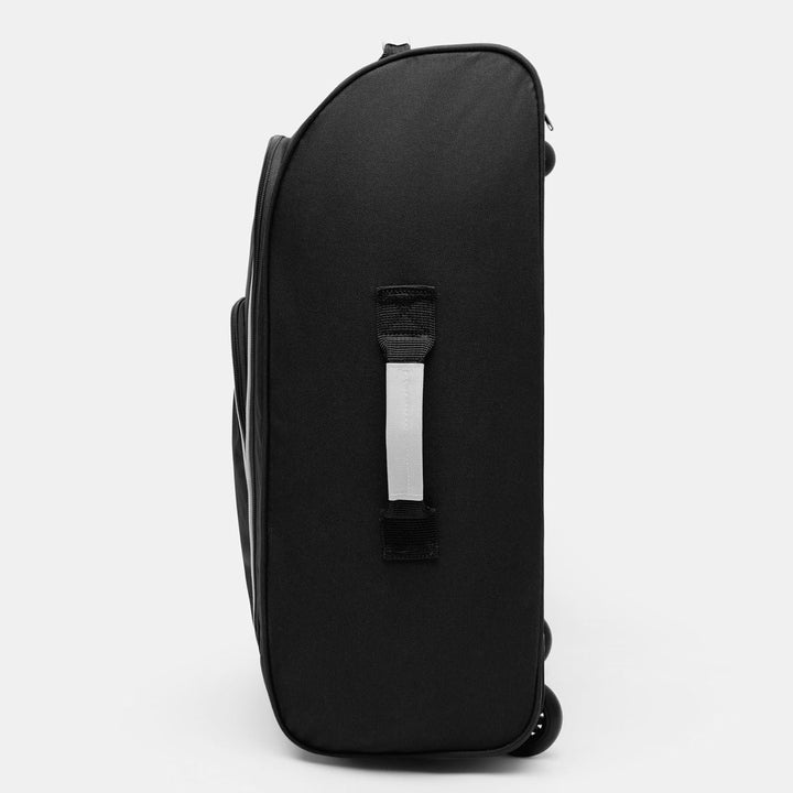 Bordcase Handgepäck schwarz mit 2 Skaterrollen und aus 600D Polyester Jetzt Schon geeignet für die N