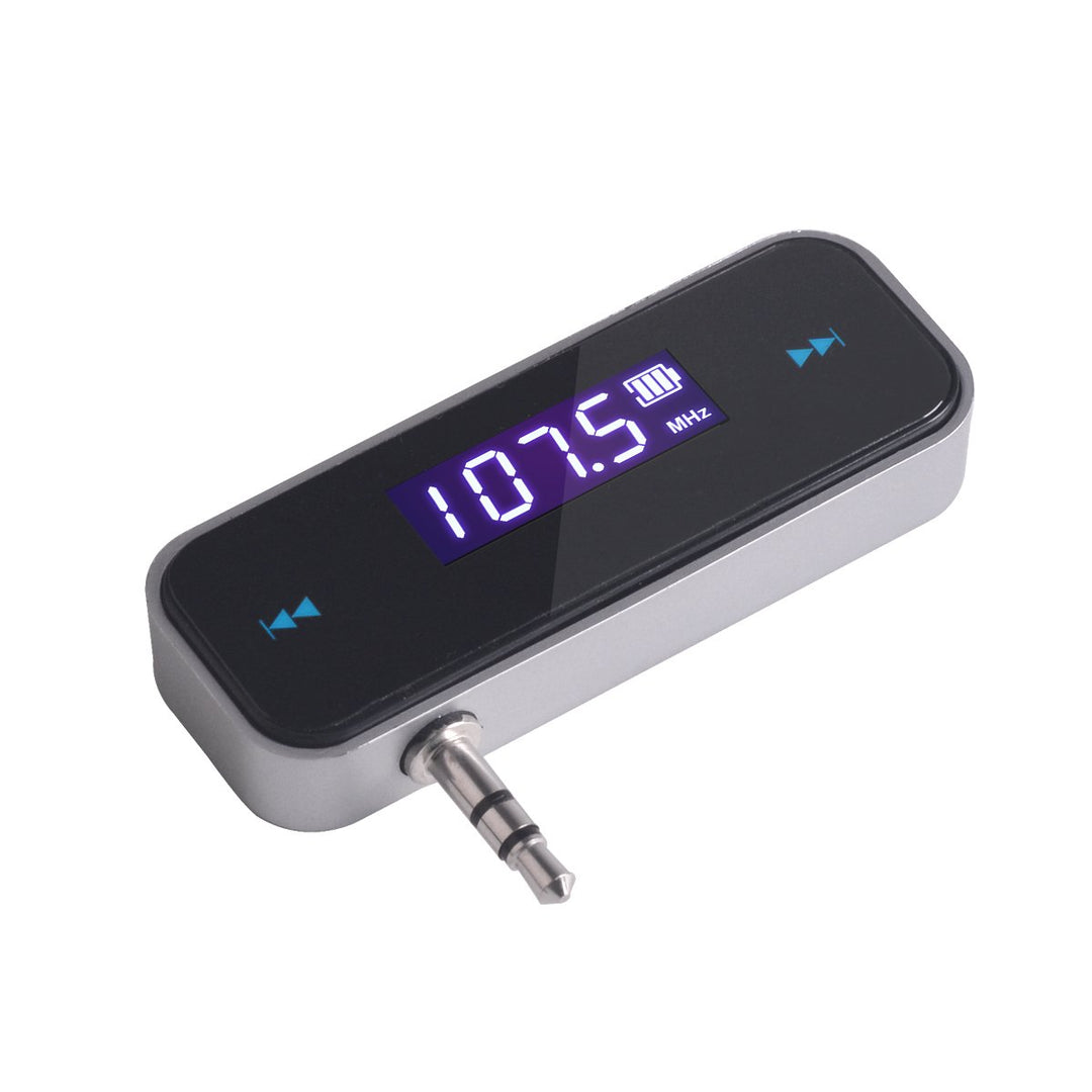 Mini Drahtlos FM Transmitter Sender UKW Handy Wireless Auto AUX-Adapter mit Integriertem Aux Port Au