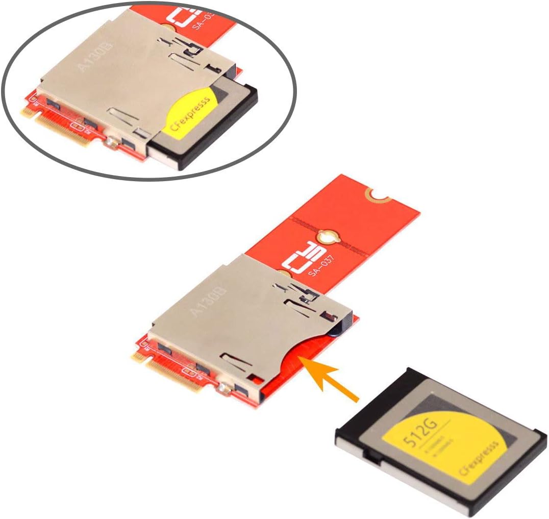 ChenYang CY NGFF M.2 NVMe Mainboard zu CF Express Extension Adapter M2 M-Key für CFE Type-B Support