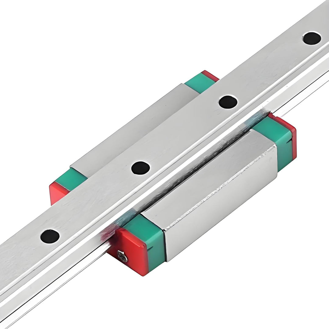 Linearführung Mini Lineare Schienenführung Miniatur-Lineargleitschiene mit 1 Stück Linearlager-Gleit