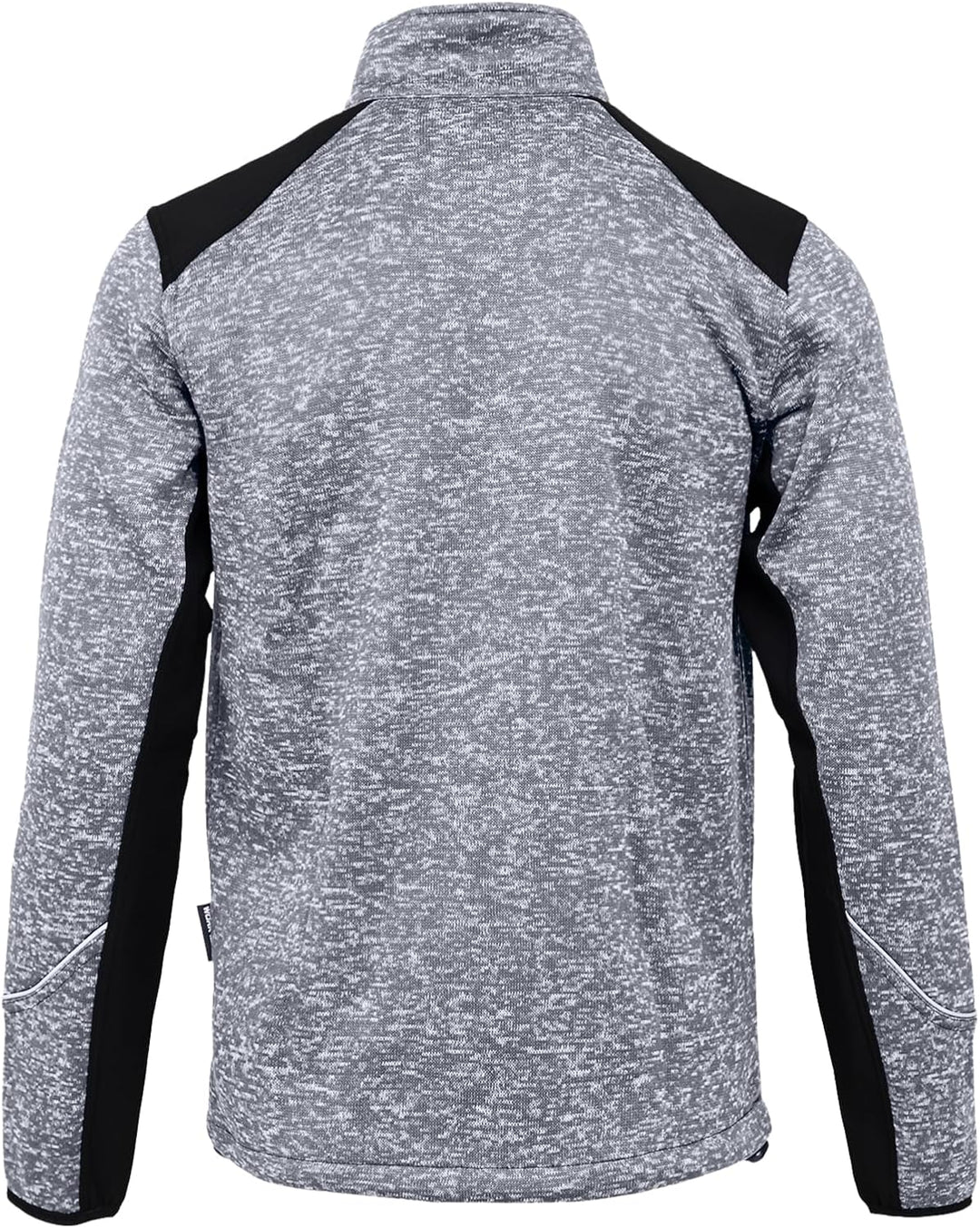 WORK IDEA Strick Fleecejacke Herren, Jacke Fleece Strickjacke, atmungsaktive Outdoor Fleecejacken fü
