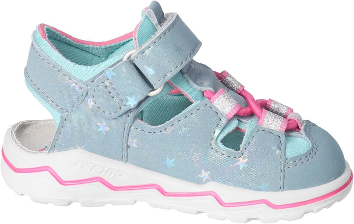 RICOSTA Mädchen und Jungen Sandalen Gery, Kinder Lauflernschuhe, Weite: MITTEL, waschbar 22 EU Arcti