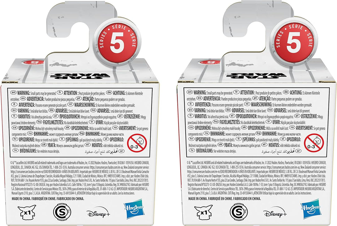 Star Wars The Bounty Collection Serie 5, Grogu Figuren 2er-Pack, Üben mit der Macht, Beskar, Spielze