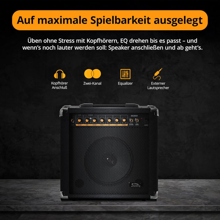 Soundking AK20-GR Gitarrencombo - 2-Kanal, 60 Watt