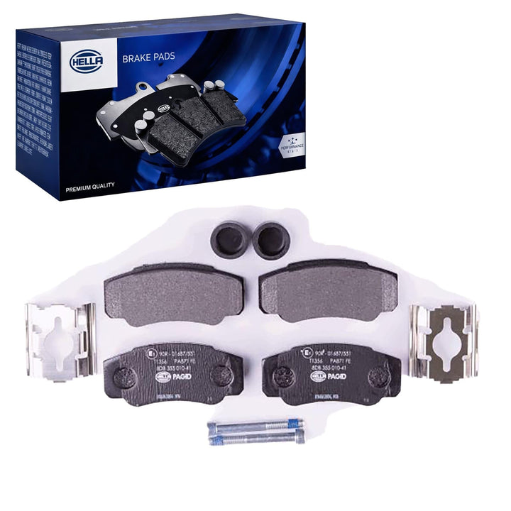HELLA PAGID 8DB 355 010-411 Bremsbelagsatz - T1356 - Dicke/Stärke: 20.1mm - Bremssystem: Brembo - ni