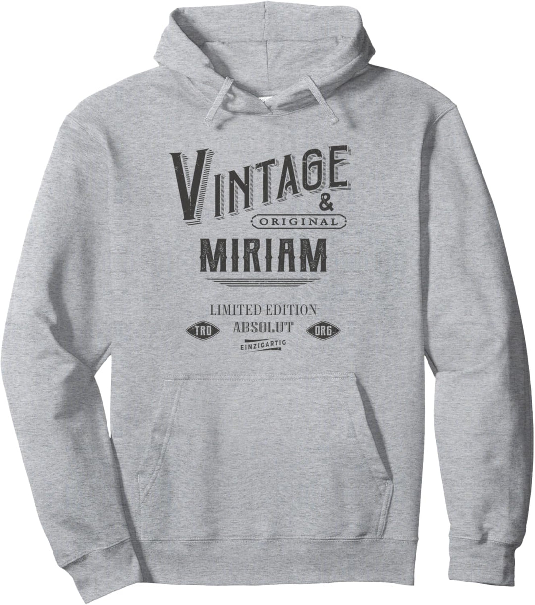 Miriam Vintage Pullover Hoodie