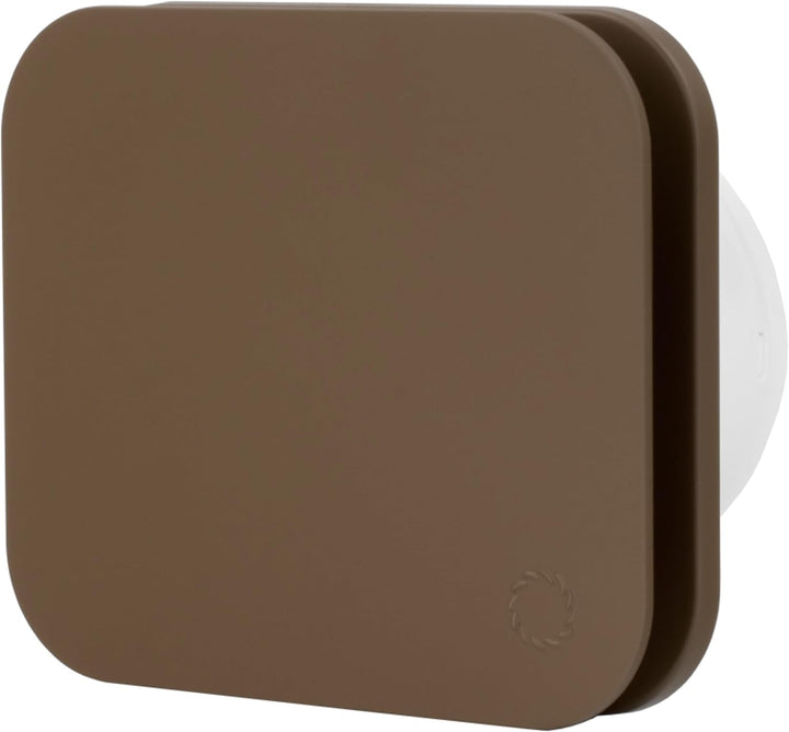 Turbionaire Trend 100 SDCC Abluftventilator, für Badezimmer, Küche, Wand/Decke, Frontplatte dunkles