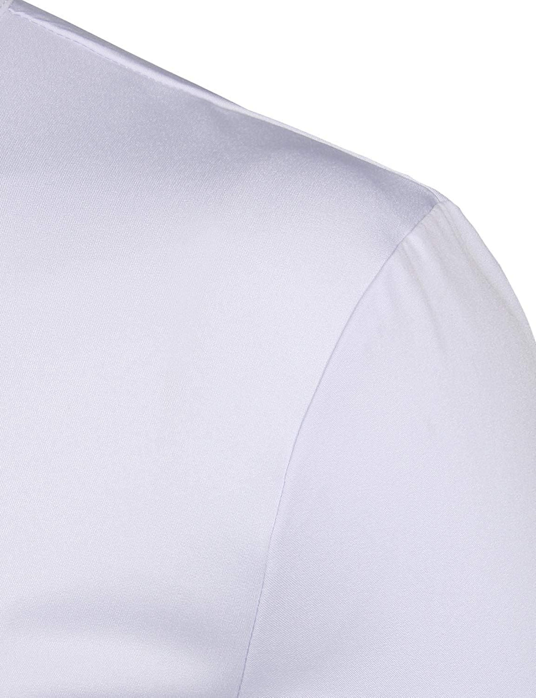 PARKLEES Herren-Smokinghemd, schmale Passform, langärmelig S Z69-weiss, S Z69-weiss