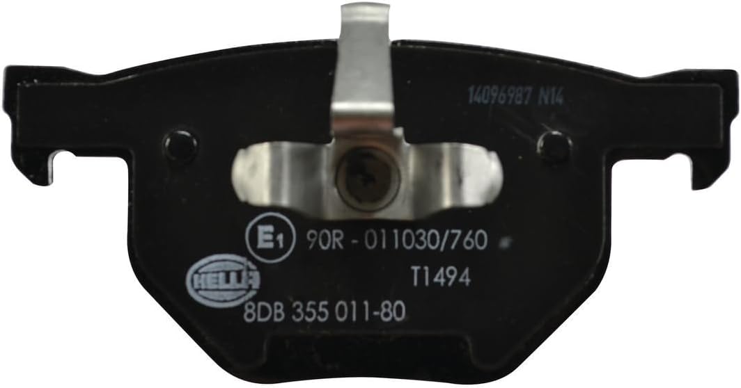 HELLA PAGID 8DB 355 011-801 Bremsbelagsatz - T1494 - Dicke/Stärke: 17.3mm - Bremssystem: Teves - für