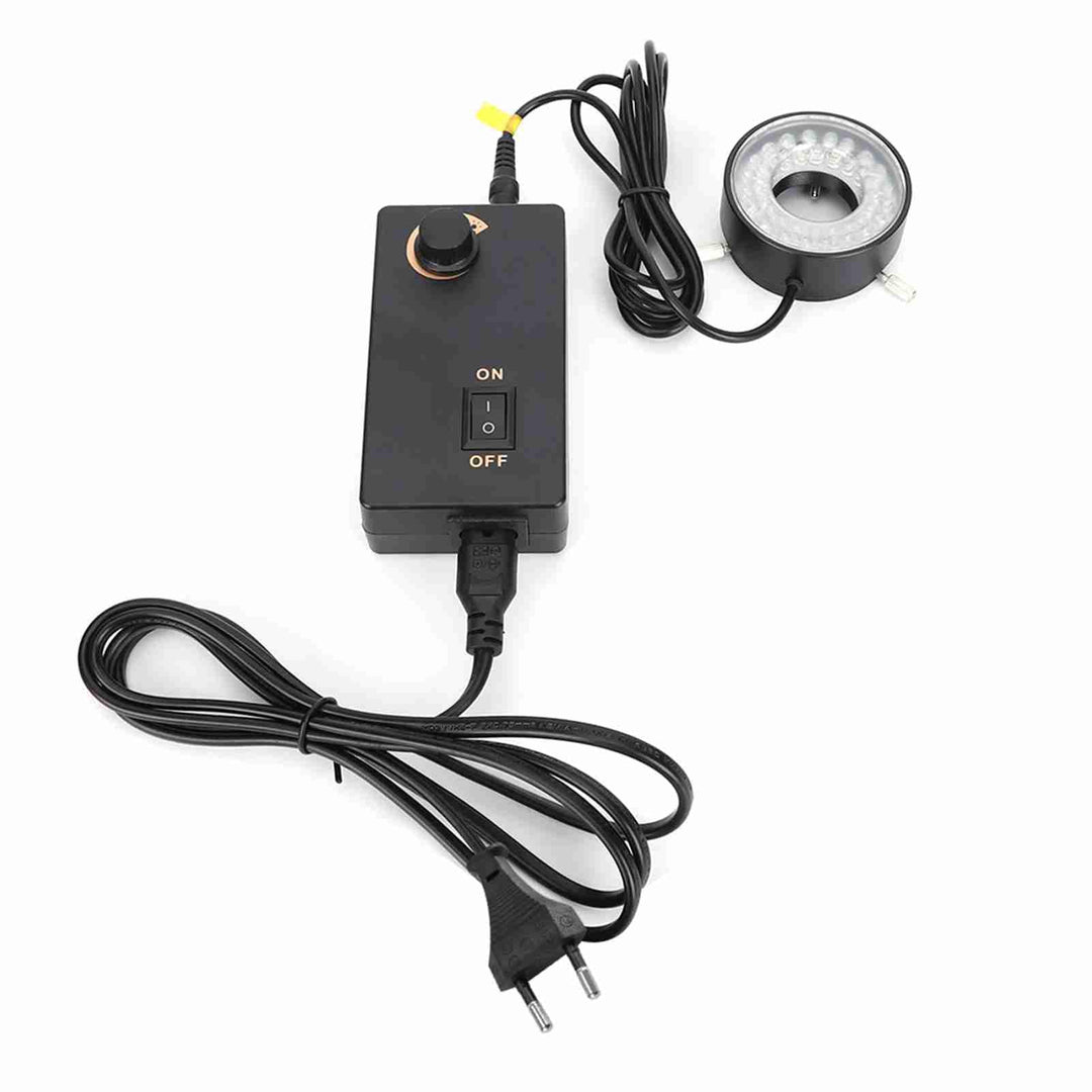 LED-Ringlicht für Mikroskope LED-Helligkeit Einstellbare Lichtquelle Ringlicht für optische Instrume