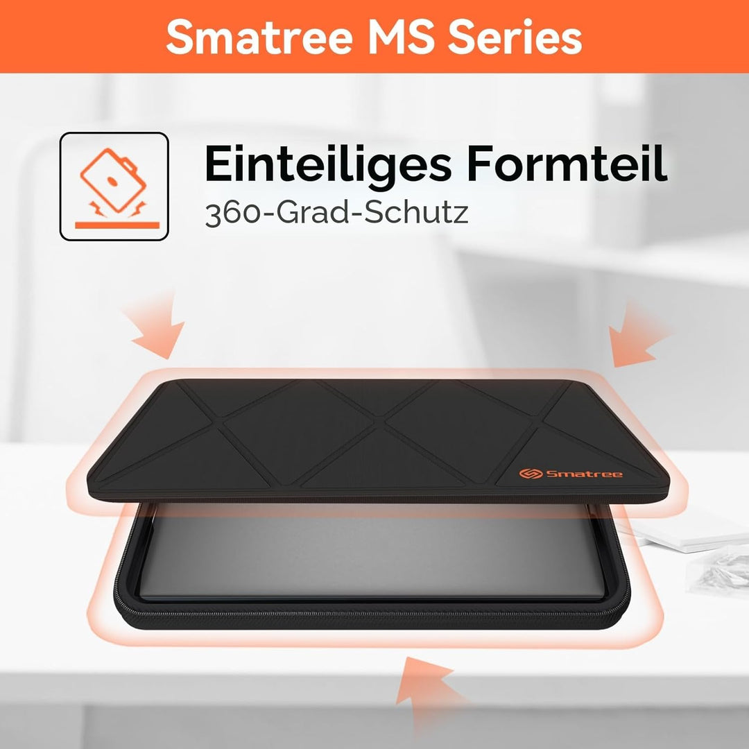Smatree MS56 Hard Eva Schutzhülle mit Ständer Kompatibel für 14 Zoll Samsung Galaxy Book5/4/3 Pro, f