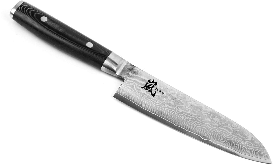 Yaxell Ran Damast Messer Santokumesser 16.5cm