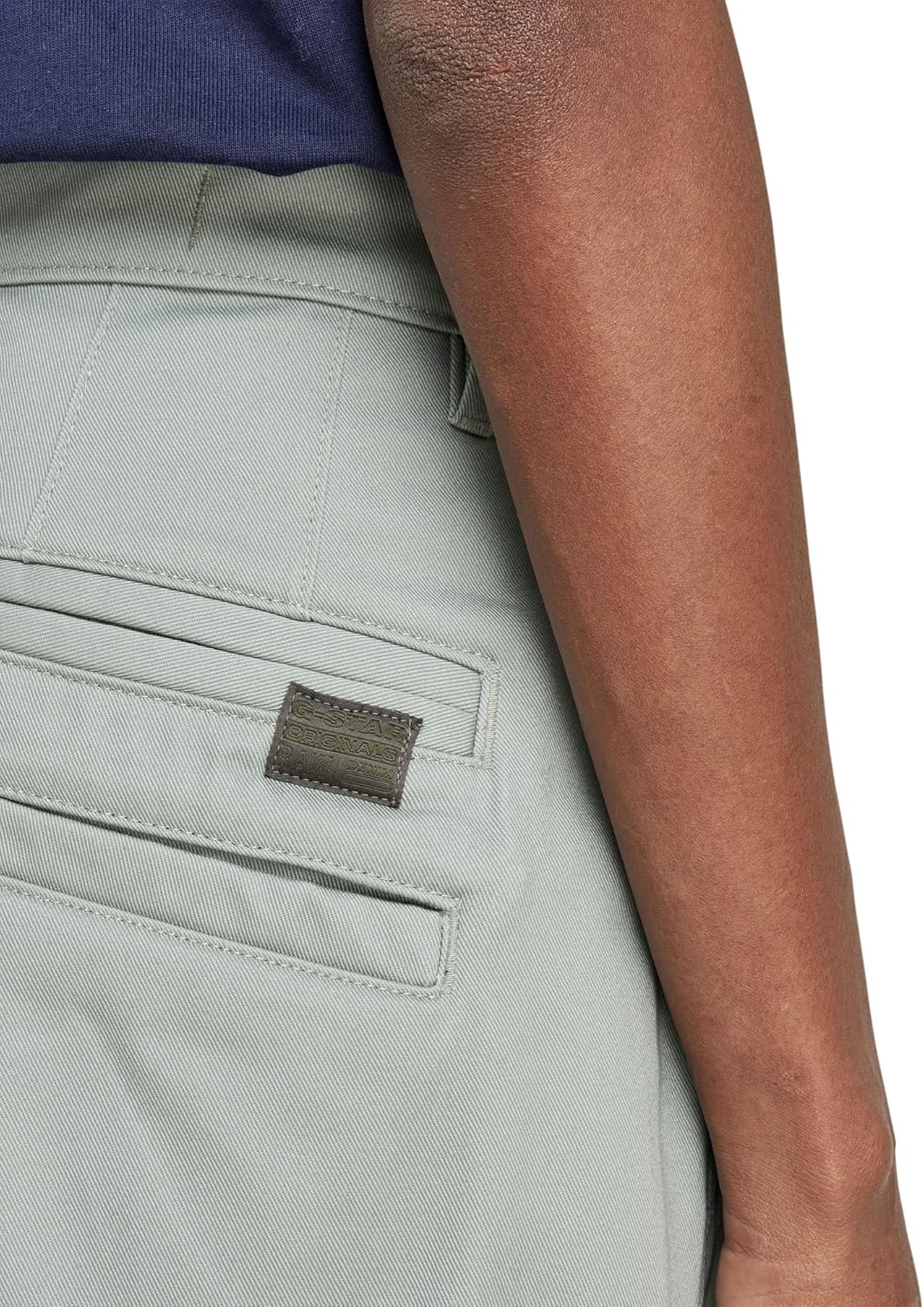 G-Star Damen Boyfriend Tapered Chino 26W Blau (Iceberg Green D20070-c900-c959), 26W Blau (Iceberg Gr