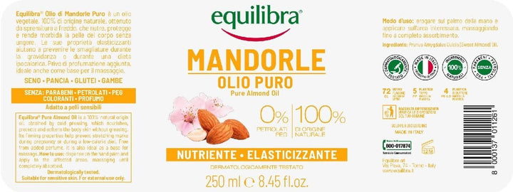 Equilibra Olio di Mandorle Dolci - 250 ml