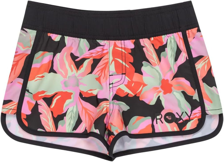 Roxy Mädchen Good Waves Only Badeanzug (1er Pack) 12 Jahre Anthracite The Moves Floral, 12 Jahre Ant