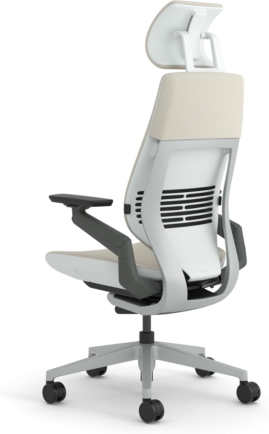 Steelcase Gesture Ergonomischer Bürostuhl mit 360° Armlehnen, 3D-Live Back Lumbalstütze, anpassbarer