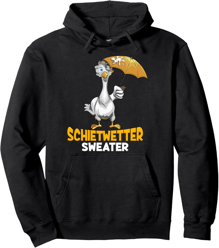 Norddeutsche Plattdeutsch Sprüche Schietwetter Sweater Pullover Hoodie