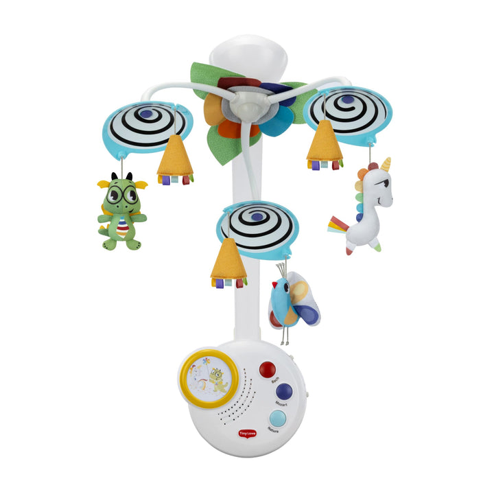 Tiny Love Classic Mobile, 2-in-1 Musik Mobile Baby Elektrisch, 0+ Monate, in ein Mobile Babybett für