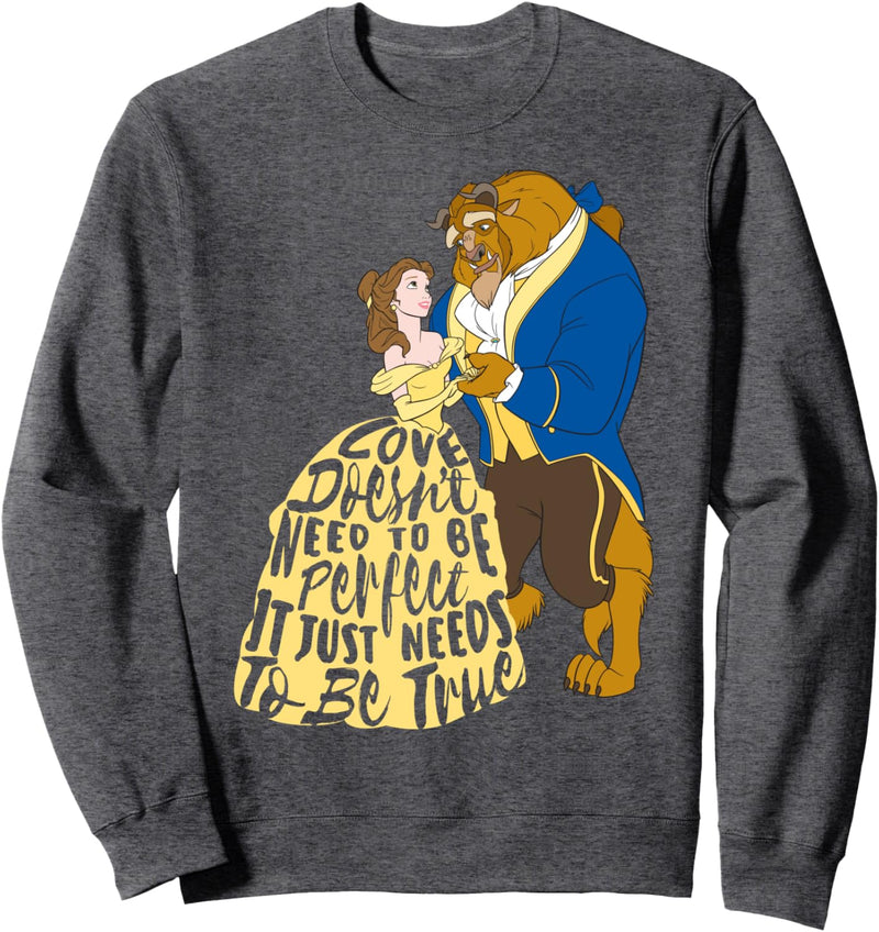 Disney Beauty And The Beast True Love Sweatshirt