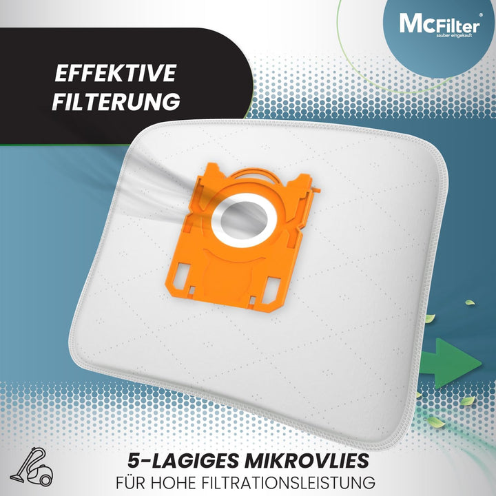20 Staubsaugerbeutel geeignet für Staubsauger Philips Jewel, Specialist und Performer Serien, Beutel