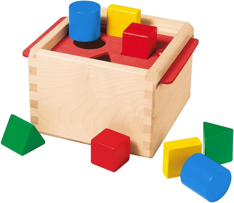 Selecta 62005 Sortierbox, Sortier und Steckspiel aus Holz, 1 Jahr to 3 Jahre, 14 cm