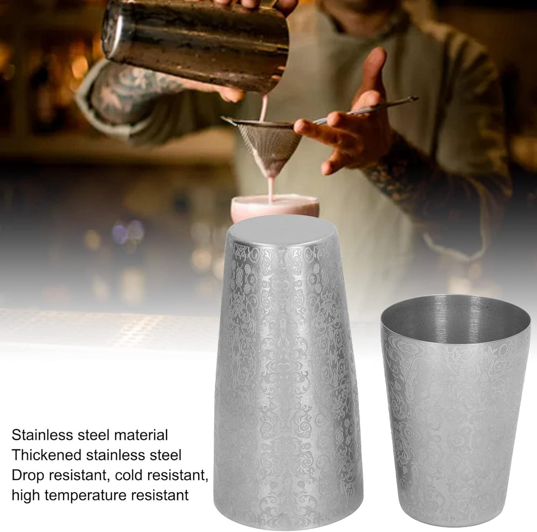 Cocktail-Shaker, Edelstahl, Boston-Shaker-Set, Getränkemixer, Shaker, Bartending-Tools, Bar-Zubehör
