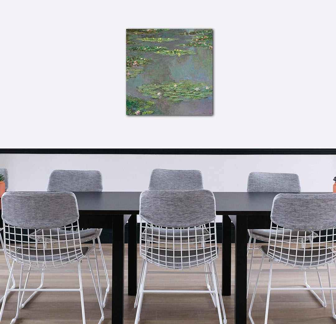 Printed Paintings Leinwand (60x60cm): Claude Monet - Seerosen 60x60 cm, 60x60 cm