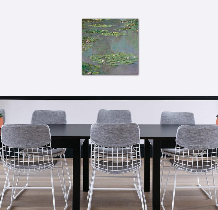 Printed Paintings Leinwand (60x60cm): Claude Monet - Seerosen 60x60 cm, 60x60 cm