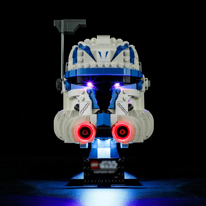 BRIKSMAX 75349 Led Licht für Lego Captain Rex Helm - Compatible with Lego Star Wars Bausteinen Model