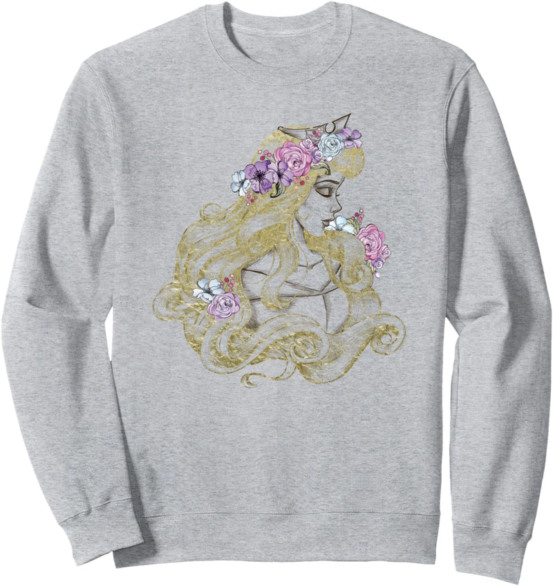 Disney Sleeping Beauty Aurora Sketch Portrait Sweatshirt