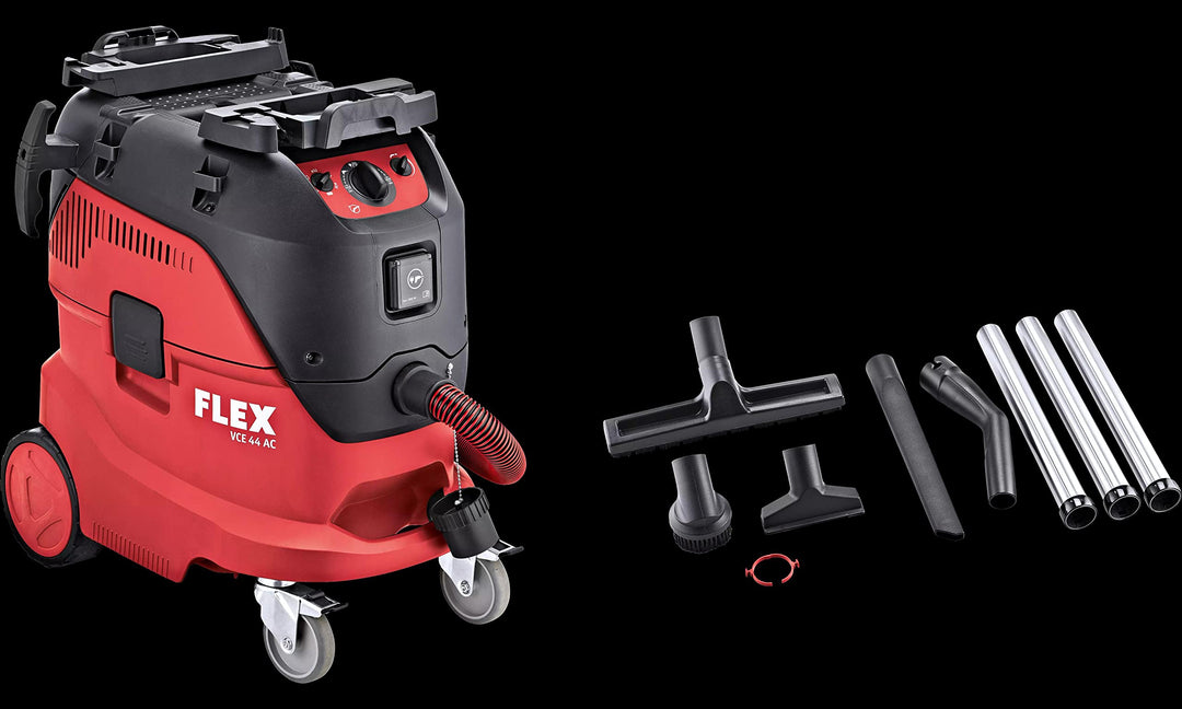 Flex VCE 44 M AC-Set Sicherheitssauger mit automatischer Filterabreinigung, 42 l, Klasse M, 1200 Wat