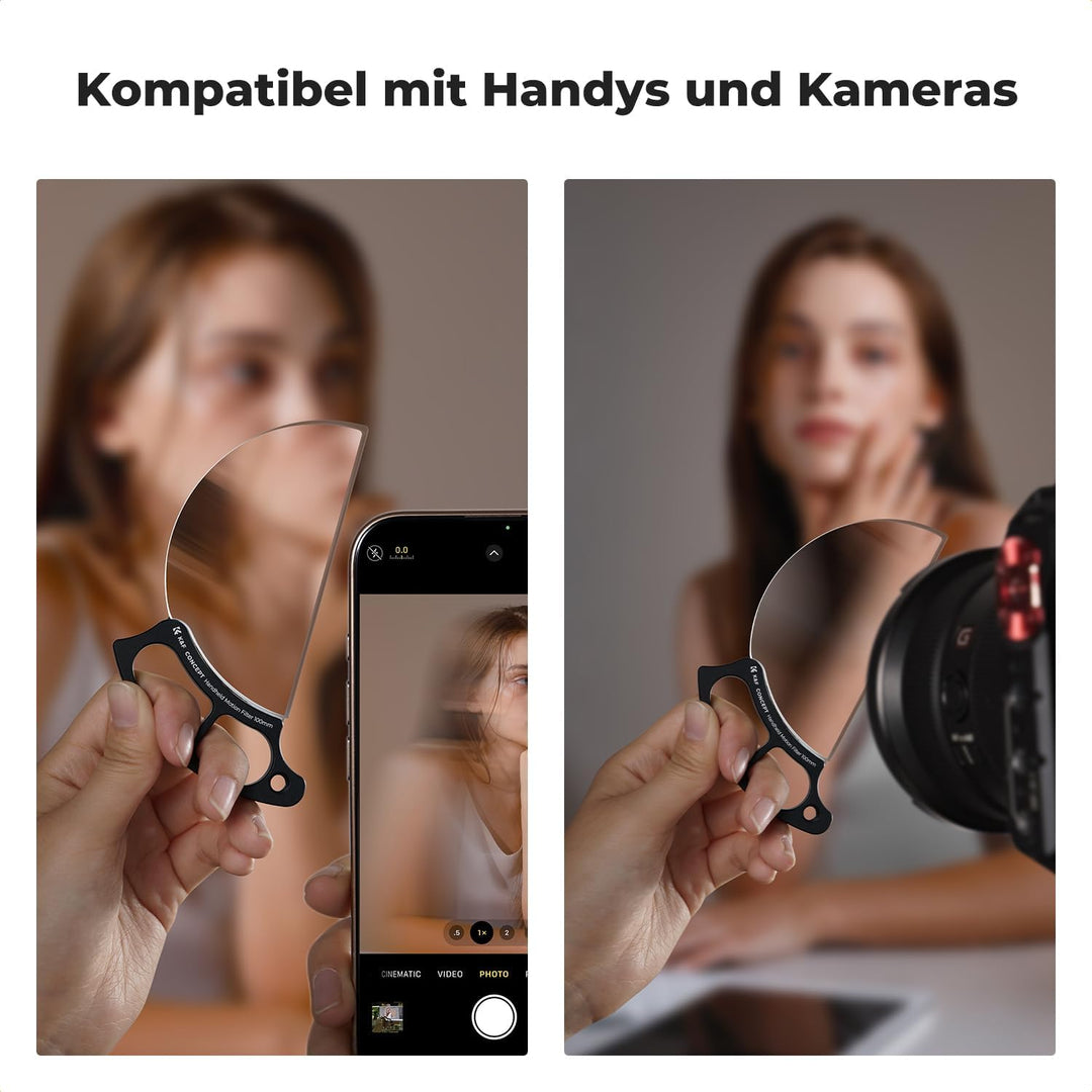 K&F Concept B-Serie Filter Objektiv mit Bewegungsunschärfe-Effekt für Handys und Kameras, Filter für