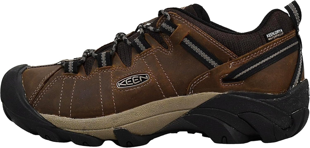 KEEN Herren Targhee 2 WaterproofWanderschuh 42 EU Bison Brindle, 42 EU Bison Brindle