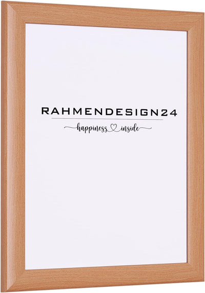 Rahmendesign24 Bilderrahmen Fiona 40x80 Buche Fotorahmen, Wechselrahmen, Posterrahmen, Puzzlerahmen