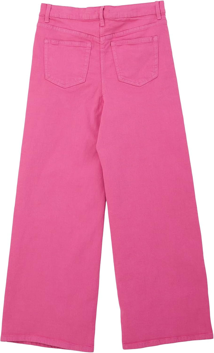 s.Oliver Mädchen Colored Denim, Wide Leg Colored Denim, Wide Leg 176 Slim Rosa 4451, 176 Slim Rosa 4