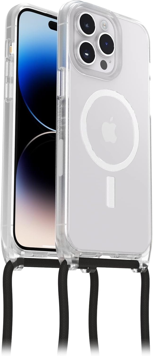 OtterBox React Necklace Hülle mit MagSafe für iPhone 14 Pro Max, schlanke, Schutzhülle mit justierba