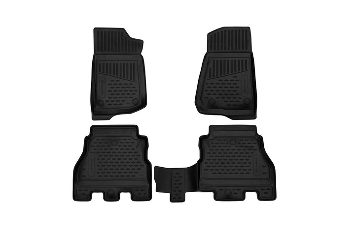 Element Passgenaue Premium Antirutsch Gummi Fussmatten - Jeep Wrangler, (USA)